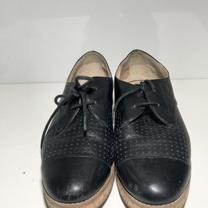 Black oxfords
